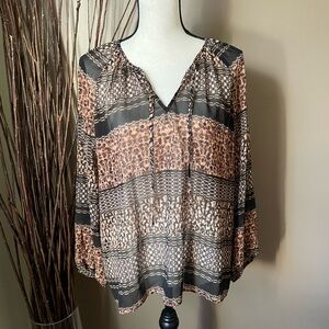 Leopard Print Women's Top